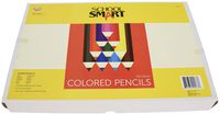 School Smart Colored Pencils - 7 inches - Pack of 250-10 Assorted Colors