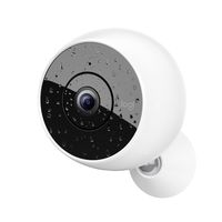 Logitech Circle 2 Wi-Fi Home Security Indoor/Outdoor 1080p Camera Wire-Free White - - Renewed