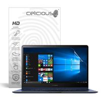 Celicious Vivid Invisible Glossy HD Screen Protector Film Compatible with ASUS ZenBook Flip S UX370UA [Pack of 2]