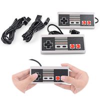 2-Pack NES Classic Edition/ Mini Controller For Replacement, With Extended 3m/ 10ft Cable