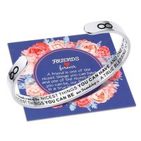 M MOOHAM a Friend is One of The Nicest Things You Can Have Friend Bracelet, Friendship Gifts for Best Friend Woman Birthday