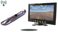 Tadibrothers 7 Inch Monitor with Wireless CCD Steel License Plate Night Vision Backup Camera