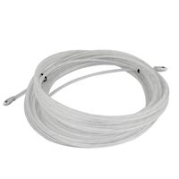 10M 33Ft Electrical Wire Threader Cable Running Rods Fish Tape Pulling