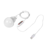 Linght 5V 7W USB Lights LED Bulb with10 Class Dimmable Switch- for for Camping, Hiking, Fishing, Backpacking and Other Outdoor Activities,Emergency Lights