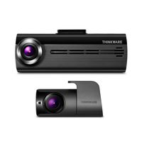 THINKWARE F200 Dash Cam Full HD 1080P with Rear Cam, 16GB MicroSD, Cigarette Power Cable Included | Optional Parking Mode with Hardwire | Built-in Wi-Fi | Supercapacitor | Support 128GB Max