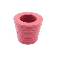 DGQ Patio Umbrella Cone Umbrella Wedge Plug Fits 1.5" Umbrella for Patio Table Hole Opening 2.5 Inch (Red)