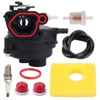 Harbot 799583 Carburetor for Briggs and Stratton 593261 595656 591979 591160 08P502 8P502 09P602 9P602 500E 300E Series Engines with 799579 Air Filter 594281 Primer Bulb
