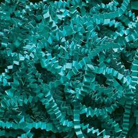 Gift Wrap Crinkle & Filler Paper Shred (Teal Shred 4 OZ)