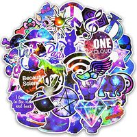 50 PCS Sticker Galaxy Stars Dream Anime for Luggage Laptop Car Bicycle Motocycle Fridge Guitar Car Styling for Adult