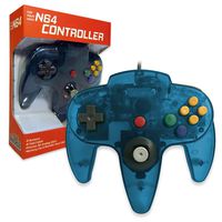 Old Skool Classic Wired Controller Joystick for Nintendo 64 N64 Game System - Turquoise
