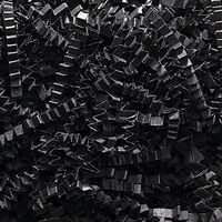 2 Pound Crinkle Cut Paper Shred - Black