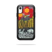 MightySkins Skin Compatible with OtterBox Pursuit iPhone XR Case - Wheat Bees | Protective, Durable, and Unique Vinyl Decal wrap Cover | Easy to Apply, Remove, and Change Styles | Made in The USA