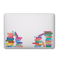 DQQH Removable Vinyl Sticker Skin for MacBook Pro Air Mac 13 inch Apple Logo - Sea of Books