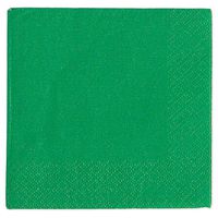 Green Napkins - Green Beverage Napkins - Christmas Green - 50 Count