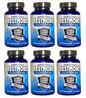 RESTMORE (360 Day) Natural Sleep Aid - Organic, Vegan & Gluten Free Healthy for Deep Sleep & Cure Insomnia