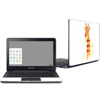 Mightyskins Skin Compatible with Samsung Chromebook 3 11.6" - Elegant Giraffe | Protective, Durable, and Unique Vinyl Decal Wrap Cover | Easy to Apply, Remove, and Change Styles | Made in The USA