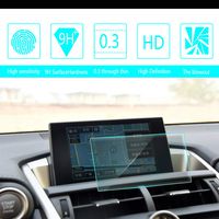for Lexus NX200 NX200t CT200H NX300H 9-Inch 205105mm Car Screen Tempered Film Navigation Screen Protector HD Clear 9H Hardness Anti-Fingerprint Anti-Scratch