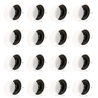 Theater Solutions CS83C in Ceiling 3-Way 8" Speakers Surround Sound Home Theater 8 Pair Pack