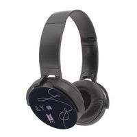 Fanstown BTS Bangtan Boys Kpop Headphone Earphone Heatset Bluetooth Wireless Hi-Fi Stereo Wired & Wireless with BTS Pendant