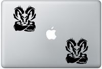 Dodge-Ram-Muscle-Strong ArcDecals78601690 Set Of Two (2x) , Decal , Sticker , Laptop , Ipad , Car , Truck