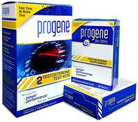 Testosterone Test Kit (2 Kit Pack + 2 Months of Progene) - Measure and Track Your Levels Before and After Progene