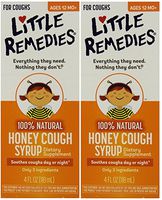 Little Remedies Honey Cough Syrup, 4 Fluid Ounce, 2 Count