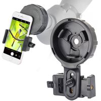 Cell Phone Adapter Mount for Vortex Bushnell Celestron Barska Spotting Scope Big Eyepiece Adapter Mount Work with Binoculars Monocular Spotting Scope Telescope For iPhone 6Plus Samsung HTC LG and More