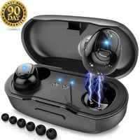 Bluetooth Headphones,AUPAI Sports Wireless Earbuds HiFi Bass Stereo w/Mic,IPX7 Waterproof,8 Hours Long Play Time in Ear Headset,Good Sound Wireless Headphones for Gym,Running,Workout,Music Audiobook