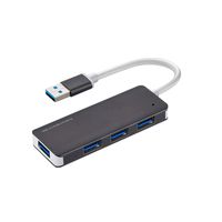AntKeet USB 3.0 Hub, 4 Ports Aluminum USB 3.0 Data Hub, Slim and Portable, Compatible for MacBook Air, Mac Mini, iMac Pro, Microsoft Surface, Notebook PC, USB Flash Drives, Mobile HDD, and More