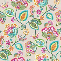 Jillson & Roberts Bulk Gift Wrap, Deco Floral, Full Ream 833' x 30"