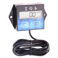 Digital Tachometer Maintenance Hour Meter Tach for Motorcycle ATV UTV Boat Generator Mower Chainsaw