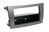 SCOSCHE TA2101DGB 2009-13 Toyota Corolla (Dark Grey) Double DIN or DIN w/Pocket Install Dash Kit