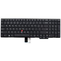 ACOMPATIBLE Replacement Keyboard for Lenovo Thinkpad E531 E540 Laptop (4 Fixing Screws)