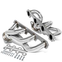 DNA MOTORING HDS-F15086-50L-LT Pair Stainless Steel 4-1 Shorty Exhaust Manifold Header Replacement