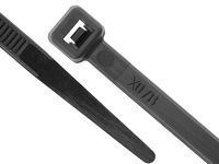 17 Inch Black UV Standard Cable Tie - 100 Pack