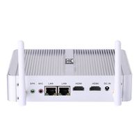 Desktop Computer Fanless Mini PC Windows 10 OEM/Linux with Intel Quad Core N3150 Partaker B5 WiFi 300Mbps 8G RAM 64G SSD
