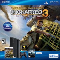 PS3 250GB Uncharted 3: Game of the Year Bundle