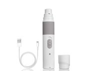 PET NAIL GRINDER - BEST Rechargeable Cordless DOG NAIL Trimmer for Dogs & Cats - Easy & Comfortable to Use - Quiet Motor, Two Speed Options with Light Indicator - Great for Small, Medium, Large Nails.