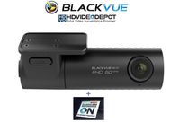 BlackVue New DR590W-1CH 16GB, Car Black Box/Car DVR Recorder, Full HD 1080p Front, 60FPS, Built-in Wi-Fi, G Sensor, 16GB SD Card + HDVD Warning Sign Included