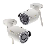 Q-See QCW3MP1B16-2 3MP/1080p High Definition Wi-Fi Bullet Security Camera 2-Pack, with 16GB SD Cards Included