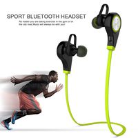 V4.1 Bluetooth Earphones,elecfan 2017 New Wireless V4.1 Earbuds in- Ear Earphones Sports Running Gym Exercise Sweatproof Headset for All Android Phones and All iPhones (Green)