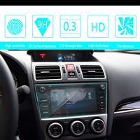 8X-SPEED for 2016 2017 Subaru XV Car Navigation Screen Protector HD Clarity 9H Tempered Glass Anti-Scratch, in-Dash Media Touch Screen GPS Display Protective Film