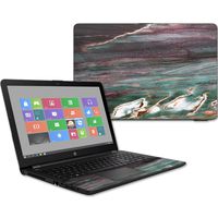 MightySkins Skin Compatible with HP 15t Laptop 15.6" (2017) - Grunge Marble | Protective, Durable, and Unique Vinyl Decal wrap Cover | Easy to Apply, Remove, and Change Styles | Made in The USA