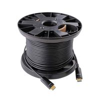 DTECH 328 Feet Fiber Optic HDMI Cable with 4K 30Hz and 1080p 60Hz HD Video 3D HDCP CEC High Speed Supported (100 Meters, Black)