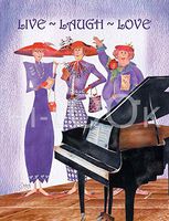 Hi-Look Live - Laugh - Love Microfiber Cleaning Cloth