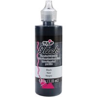 Tulip 41401 Dimensional Fabric Paint 4oz Slick Black