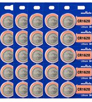 Murata CR1620 Battery 3V Lithium Coin Cell - Replaces Sony CR1620 (25 Batteries)