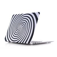 HQF Rubberized Plastic MacBook Hard Case, Patterns Shell Case Cover 13-inch Laptop Hard Case [with Free Keyboard Cover] for MacBook Air 13.3" - Model A1369/A1466 (Vortex)