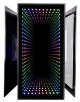 CUK Continuum Mini Gaming PC (Liquid Cooled Intel Core i7-9700F, 32GB RAM, 1TB NVMe SSD, NVIDIA GeForce RTX 2070 8GB, 650W Gold PSU, Windows 10 Home) Tiny RGB Desktop Computer for Gamers