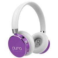 Puro Sound Labs BT2200 Kids Volume-Limiting Over-Ear Wireless Headphones (Purple)